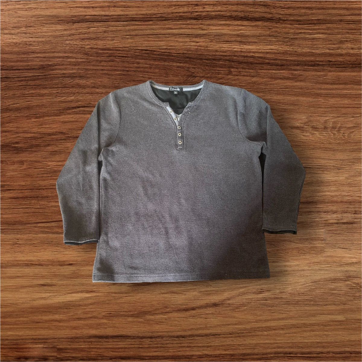 Vintage Japanese Brand Feurde black long sleeve