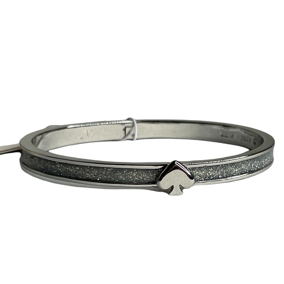 Kate Spade Kate Spade Everyday Spade Glitter Hinged Bangle Bracelet Size ONE SIZE - 1 Thumbnail