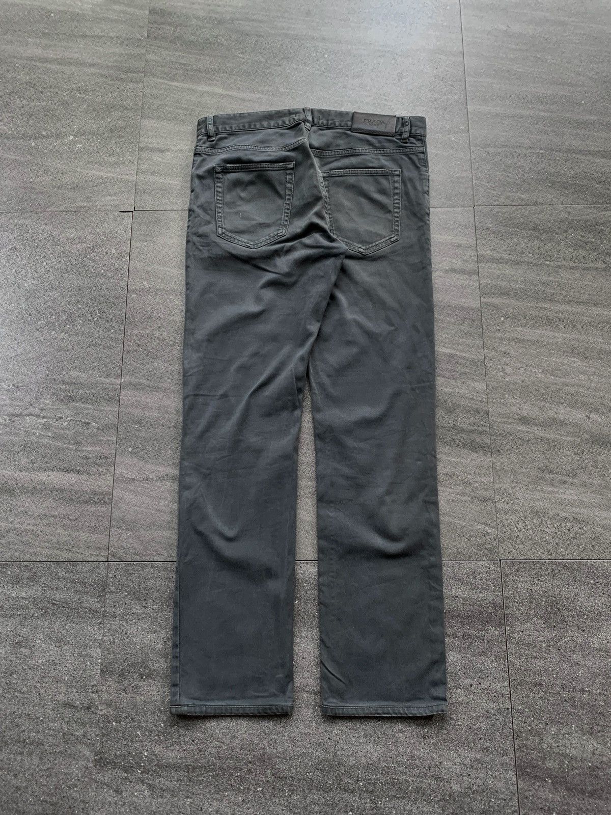Prada FREE TAX! Faded Slim Cut Denim Jeans Size US 31 - 9 Thumbnail