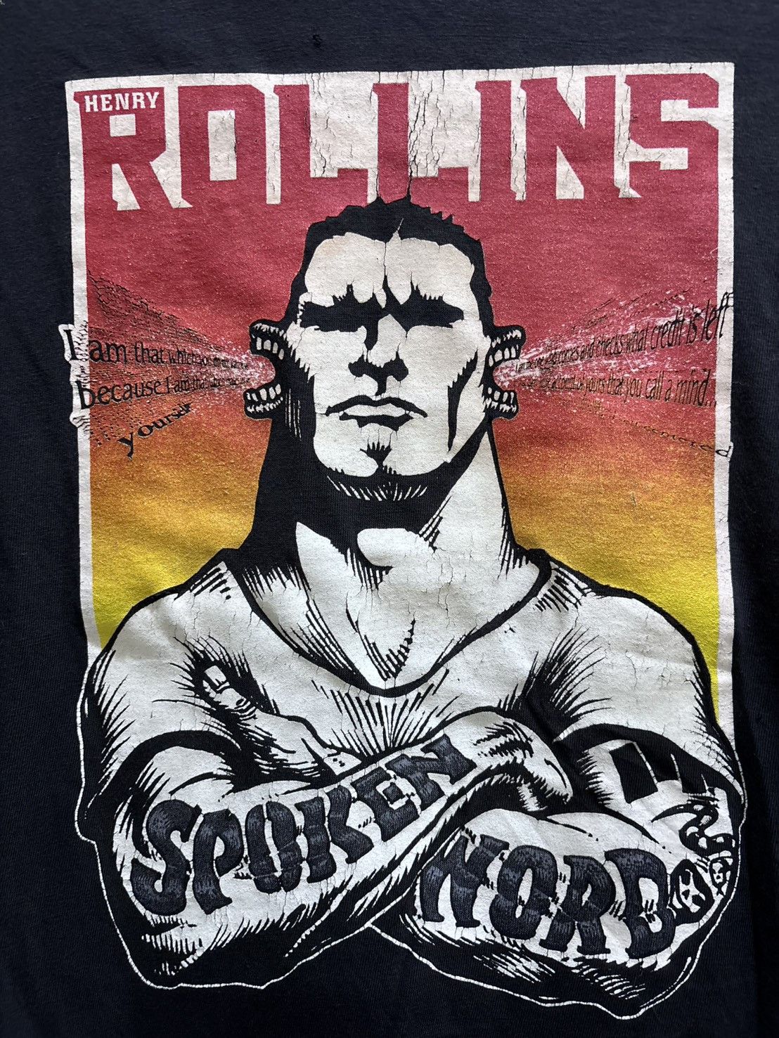 Band Tees Vintage Henry Rollins Size US XXL / EU 58 / 5 - 2 Thumbnail