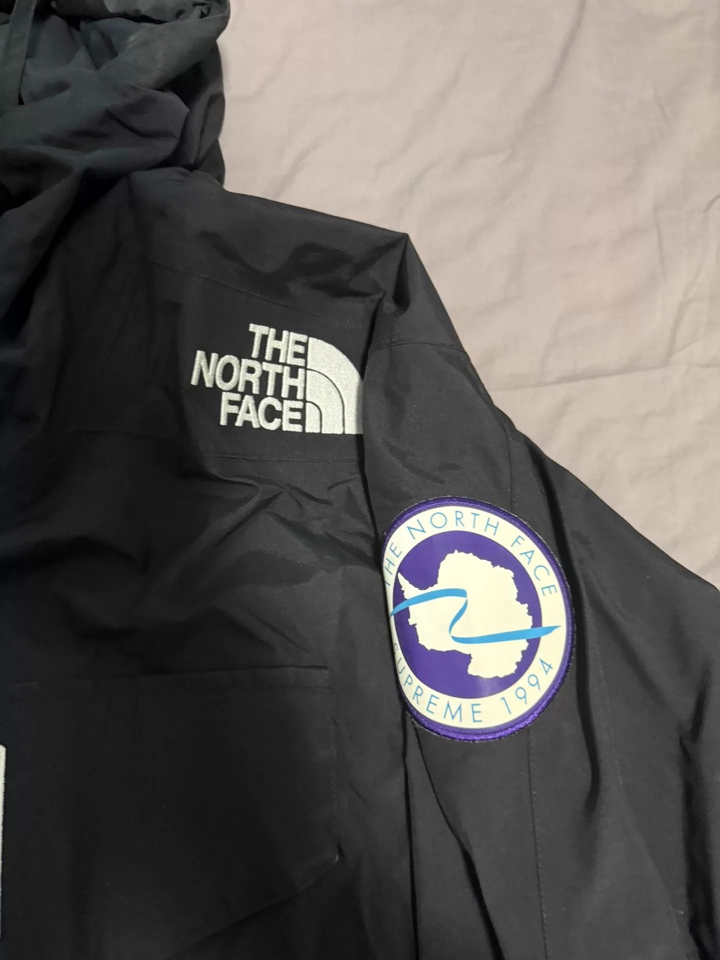 Supreme Supreme TNF Antarctic Flag Jacket Black XL Size US XL / EU 56 / 4 - 3 Thumbnail