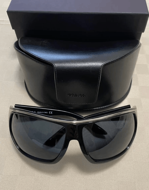 Prada PRADA Sunglasses Flame Star Sport Symbol Wrap Shield Mask Size ONE SIZE - 1 Thumbnail