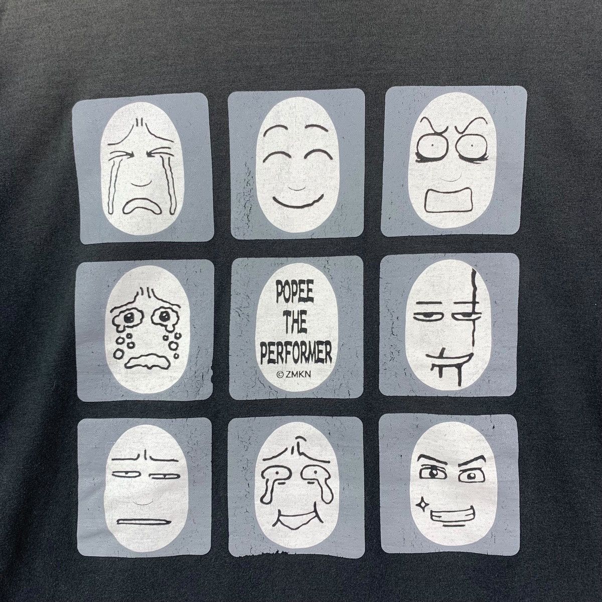 Vintage Vintage Y2K POPEE THE PERFORMER Japan Anime Tshirt Size US S / EU 44-46 / 1 - 3 Thumbnail