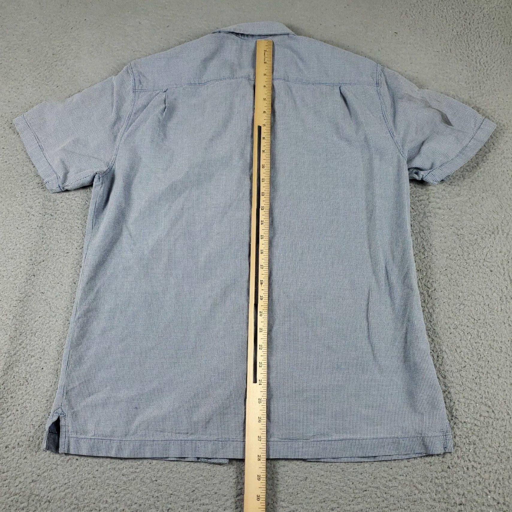 Tommy Bahama Tommy Bahama Shirt Mens Medium Blue Solid Button-Up Short Sleeve Silk Hawaiian Aloha Casual Mens Size US M / EU 48-50 / 2 - 3 Thumbnail