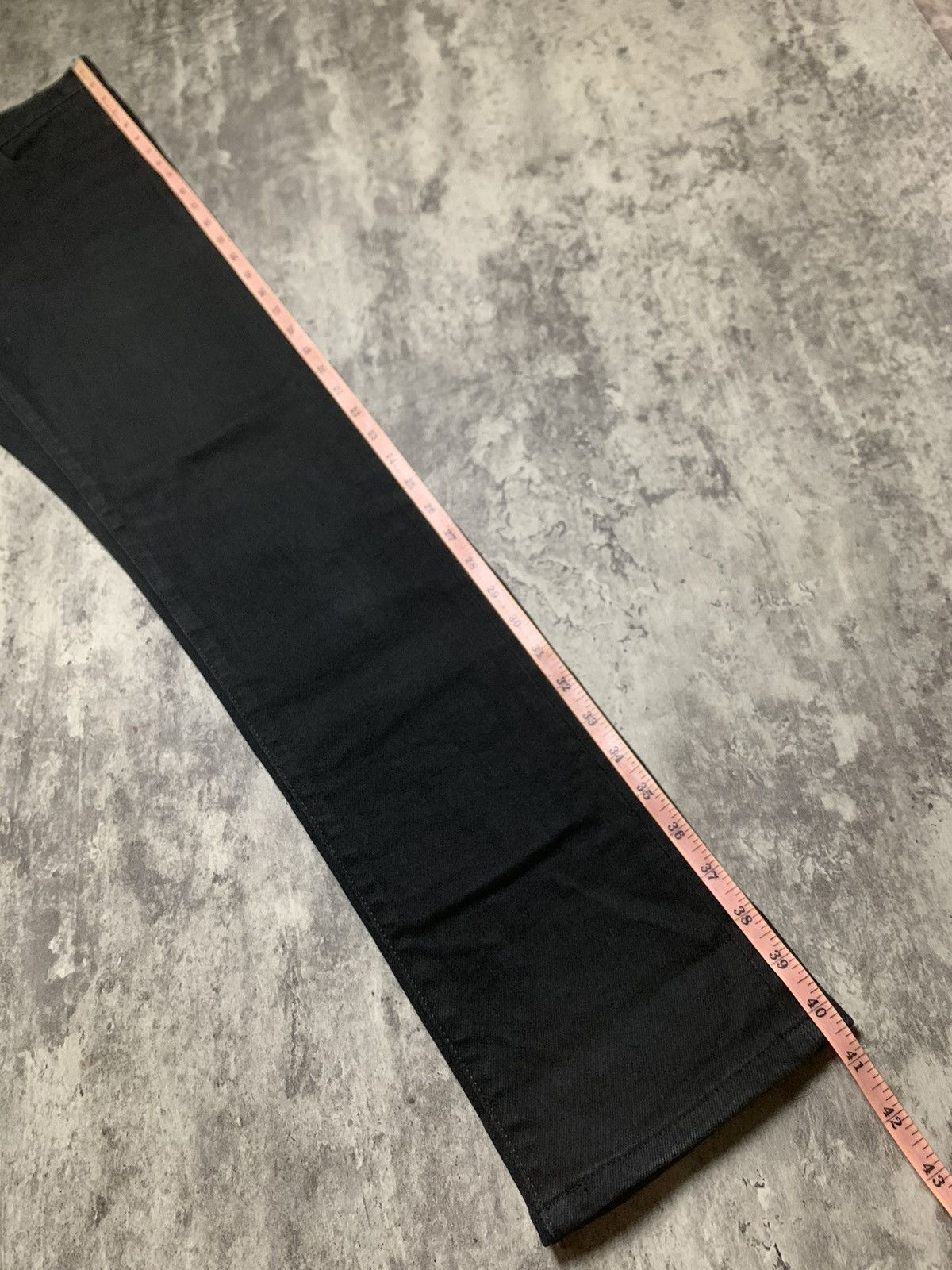 Uniqlo Uniqlo Slim Selvedge Black Denim Undercover Japan Style Size US 29 - 13 Thumbnail