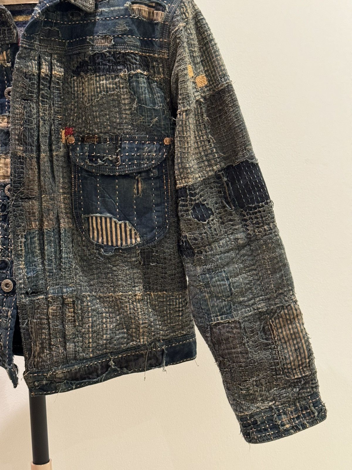 Kapital × Kapital Kountry Kapital Kountry Boro 1st Jacket denim wool lining 1 version Size US XL / EU 56 / 4 - 21 Thumbnail