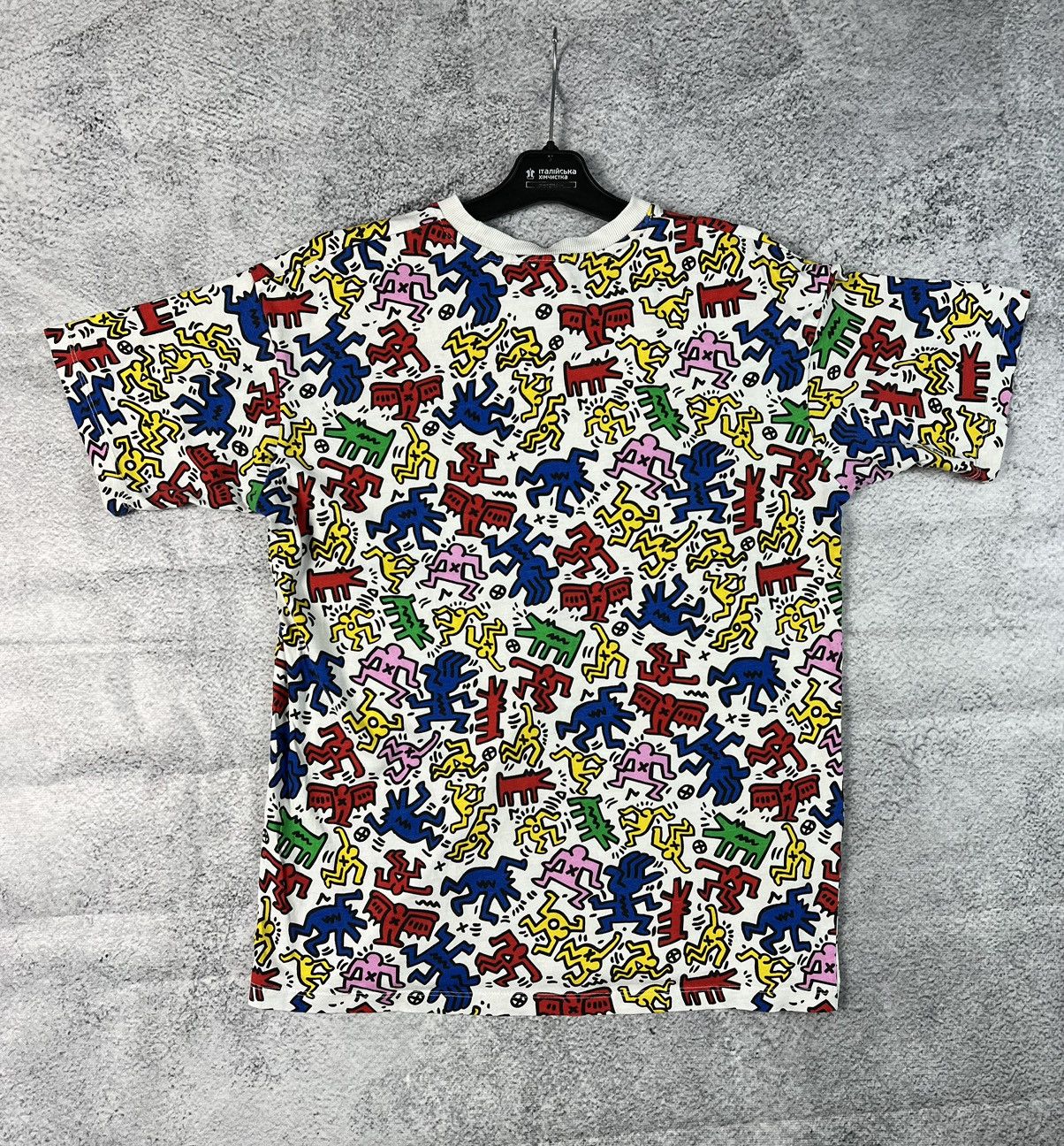 Designer Keith Haring overprint T-shirt Size US S / EU 44-46 / 1 - 7 Thumbnail
