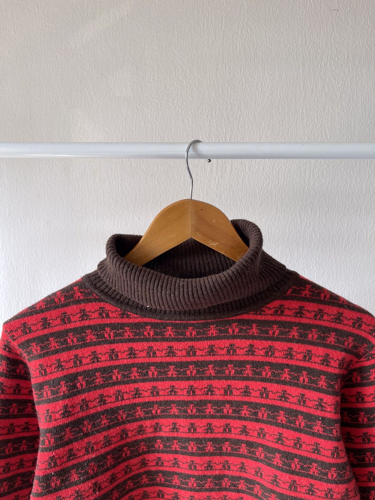 Versace × Versus Versace Vintage Versus Versace Turtleneck Knitwear Size US S / EU 44-46 / 1 - 5 Thumbnail