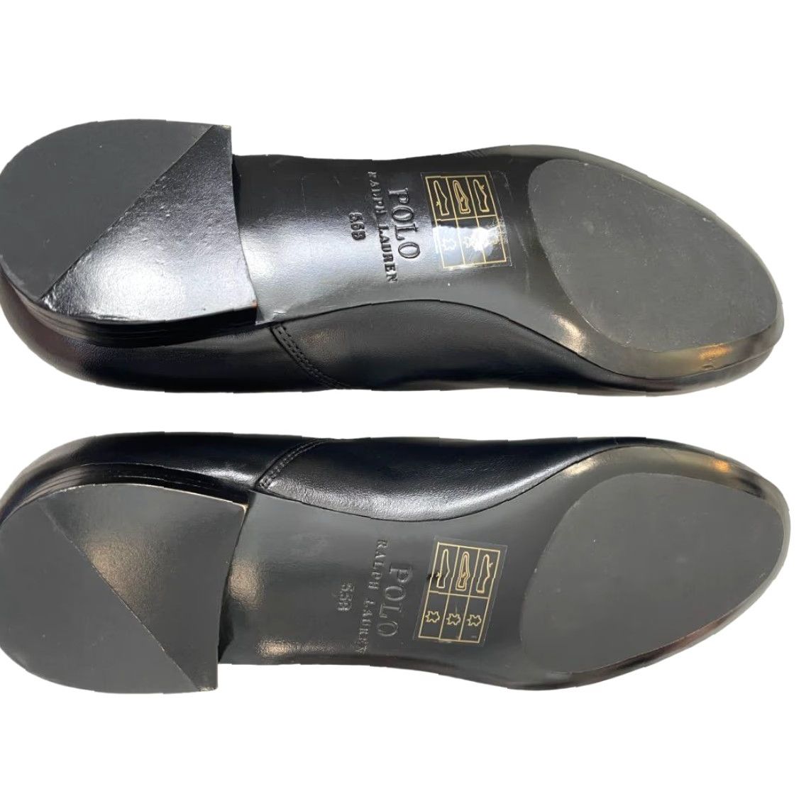 Polo Ralph Lauren Polo Ralph Lauren Flats Black Leather 5.5M NWOB Women Flat US Shoe Size 5.5 Size US 6 / IT 36 - 6 Thumbnail