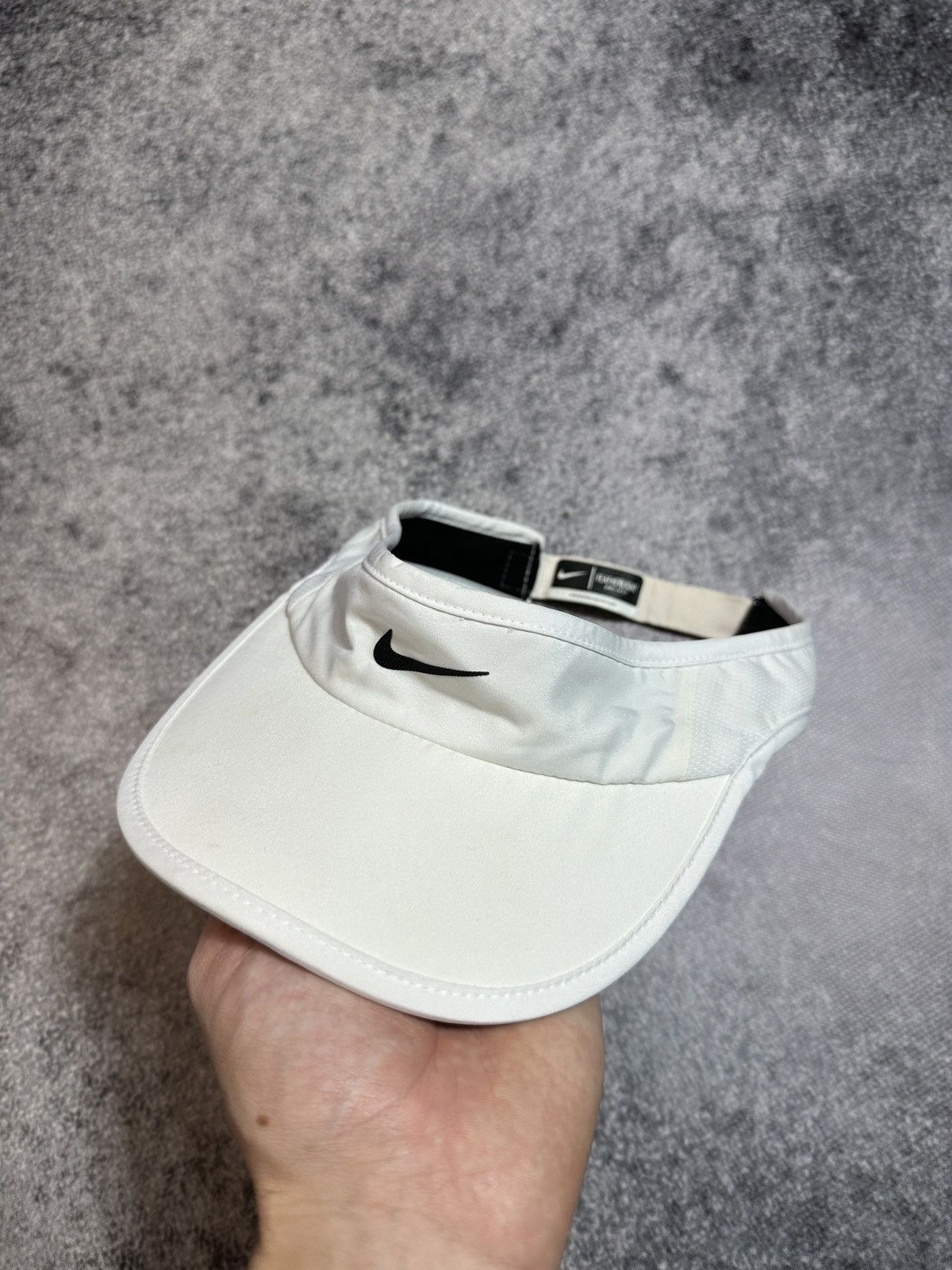 Nike × Vintage Vintage Nike Tennis Cap Swoosh Streetwear Rare Casual USA Size ONE SIZE - 1 Thumbnail