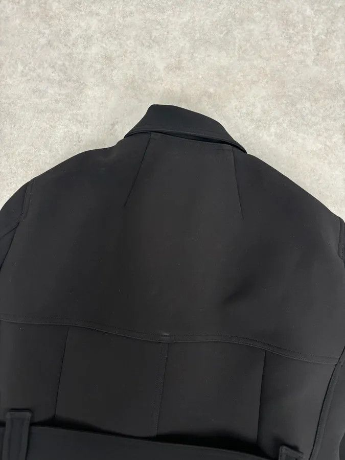 Rick Owens AW2016 Rick Owens Black Wool Belted Coat Size US L / EU 52-54 / 3 - 7 Thumbnail