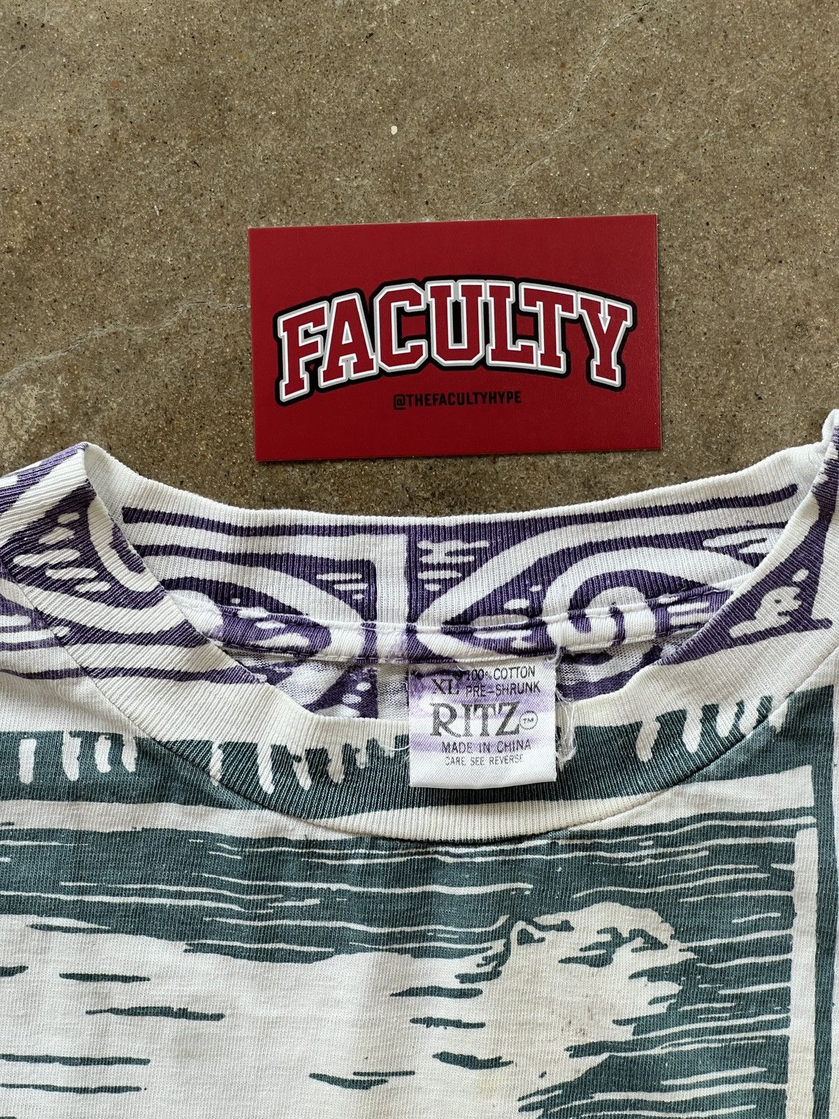 Vintage Vintage 90s Explore AOP Alaska Nature Single Stitch Tee XL Size US XL / EU 56 / 4 - 3 Thumbnail