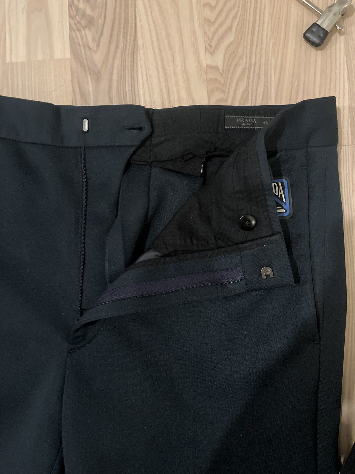 Prada Prada bootcut pleated tailors Size US 31 - 5 Thumbnail