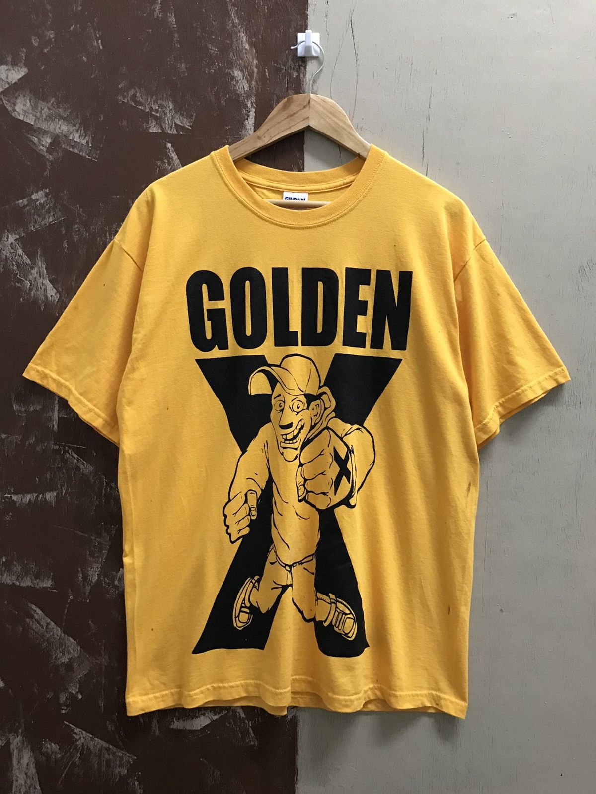 Vintage Straight Edge Golden X Hardcore Punk Shirt