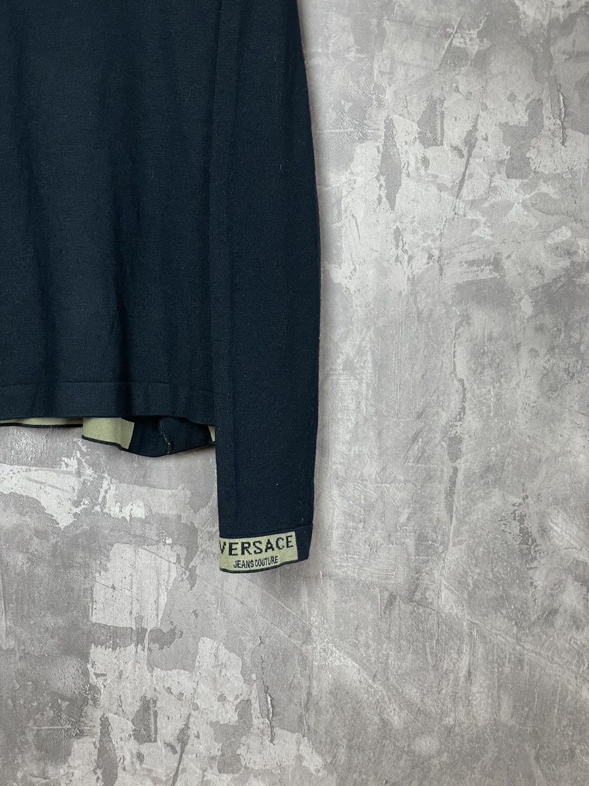 Versace Jeans Couture Vintage Versace Jeans Couture Sweater Wool Size US XL / EU 56 / 4 - 4 Thumbnail