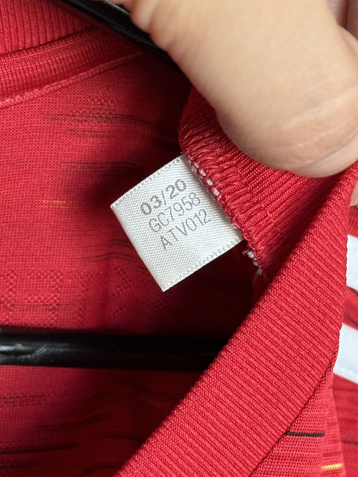 Adidas Manchester United 20/21 Home Football Jersey T-Shirt Size US XL / EU 56 / 4 - 7 Thumbnail