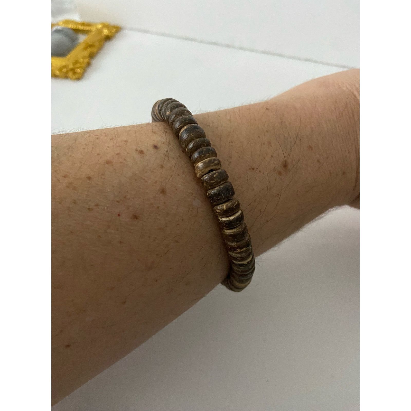 Handmade wood bead bracelet Size ONE SIZE - 1 Thumbnail