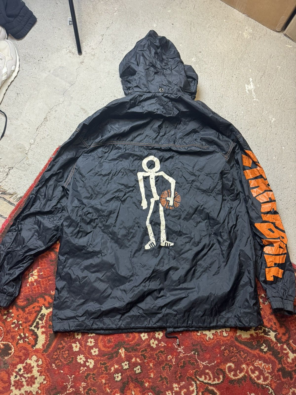 Adidas × Vintage Vintage Y2K Adidas Streetball Windbreaker Logo Track Jacket Size US L / EU 52-54 / 3 - 13 Thumbnail