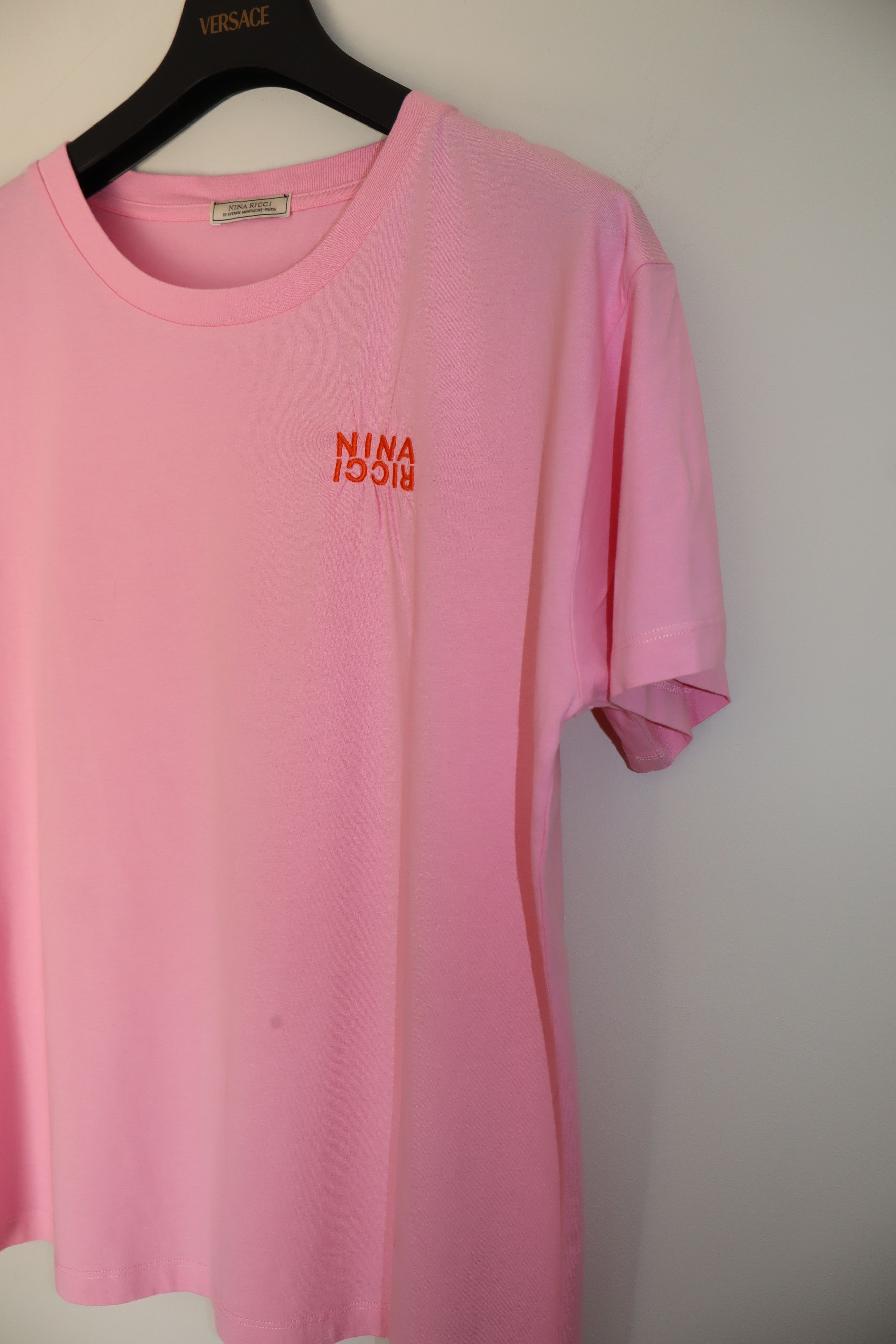 Nina Ricci Embroidered logo t-shirt Size XL / US 12-14 / IT 48-50 - 5 Thumbnail