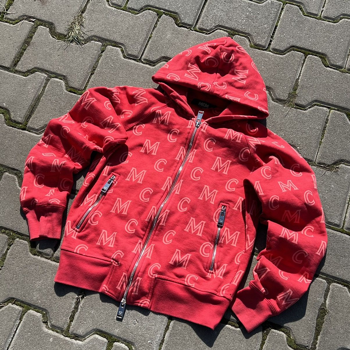 MCM Vintage Rare Luxury Legit Zip Hoodie