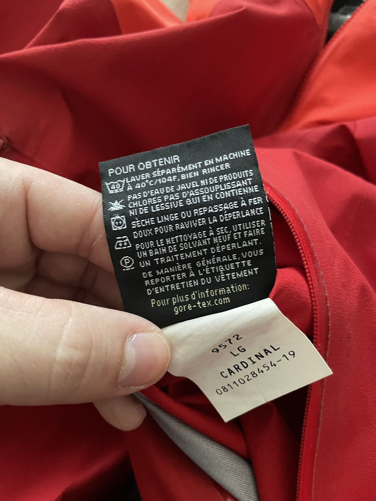 Arc'teryx Arc’teryx Alpha Comp Jacket Reflective Logo Size US L / EU 52-54 / 3 - 11 Thumbnail