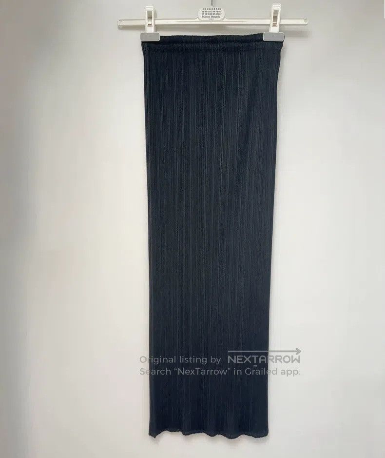 Issey Miyake Issey Miyake size:3 Straight Midi Skirt Size 22" - 2 Thumbnail