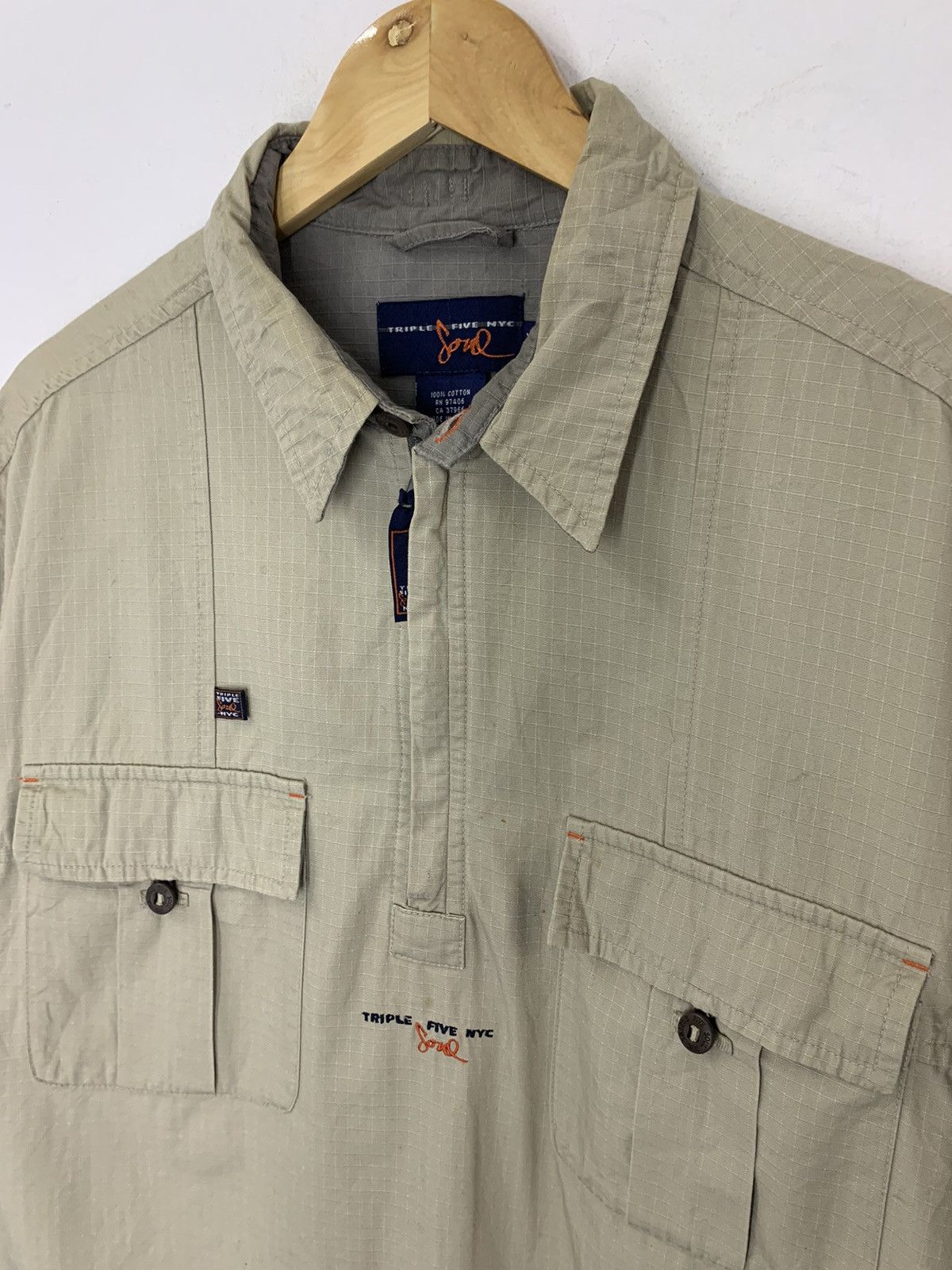 Ecko Unltd. × JNCO × Triple 5 Soul Vintage Triple 5 Soul Overshirt Size US XL / EU 56 / 4 - 3 Thumbnail