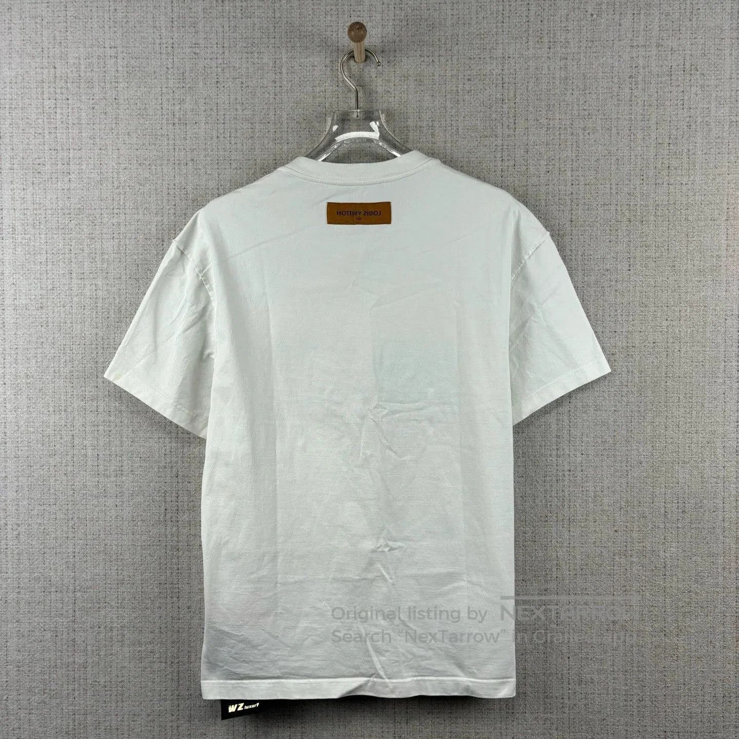 Louis Vuitton Louis Vuitton Embroidered Logo Crewneck Tee. Size US L / EU 52-54 / 3 - 3 Thumbnail