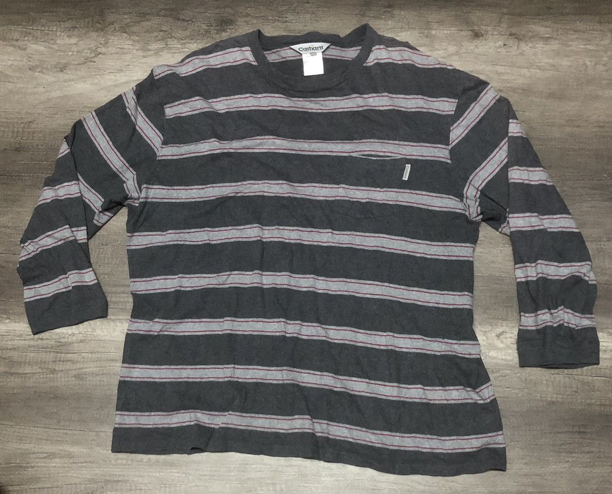 Carhartt × Vintage Vintage Carhartt Long Sleeve Shirt Size US XXL / EU 58 / 5 - 8 Thumbnail