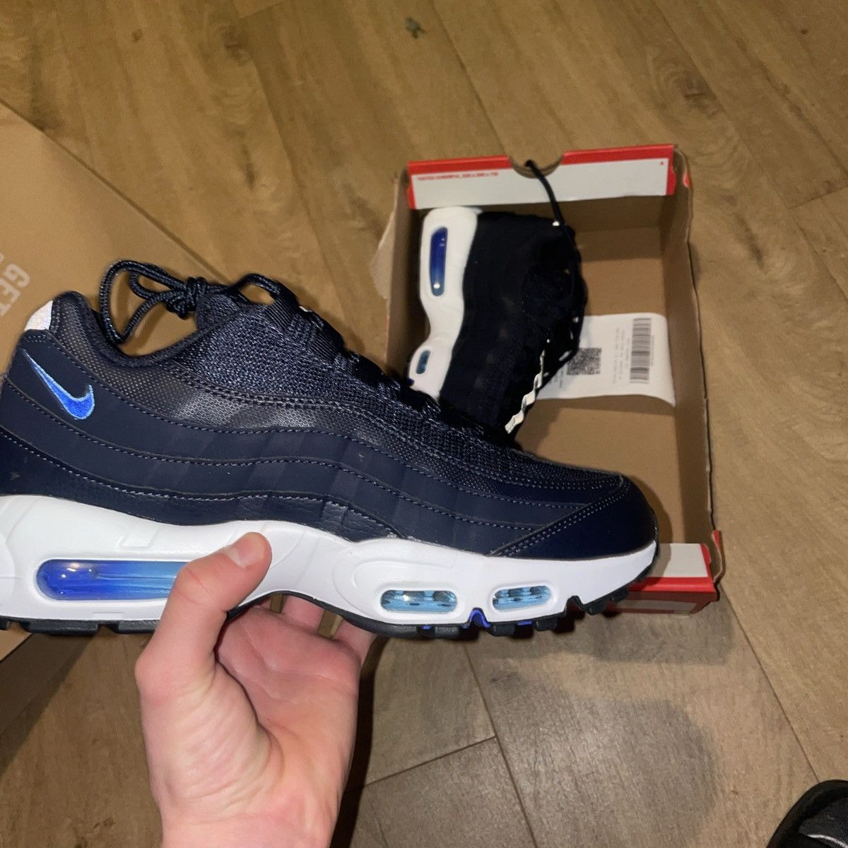 Nike Air max 95 dark obsidian Size US 6.5 / EU 39-40 - 5 Thumbnail