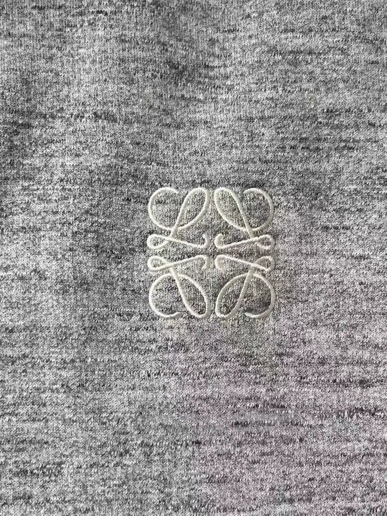 Loewe Loewe Embroidered logo hooded sweatshirt Size US XL / EU 56 / 4 - 3 Thumbnail