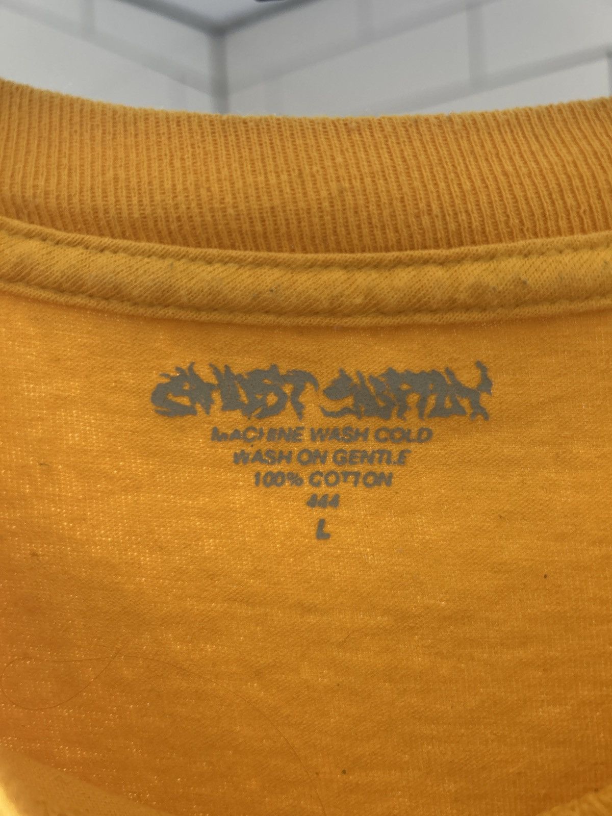 Ghost Supply Ghost Supply - Yellow Crucifixion T Shirt (Large) Size US L / EU 52-54 / 3 - 3 Thumbnail