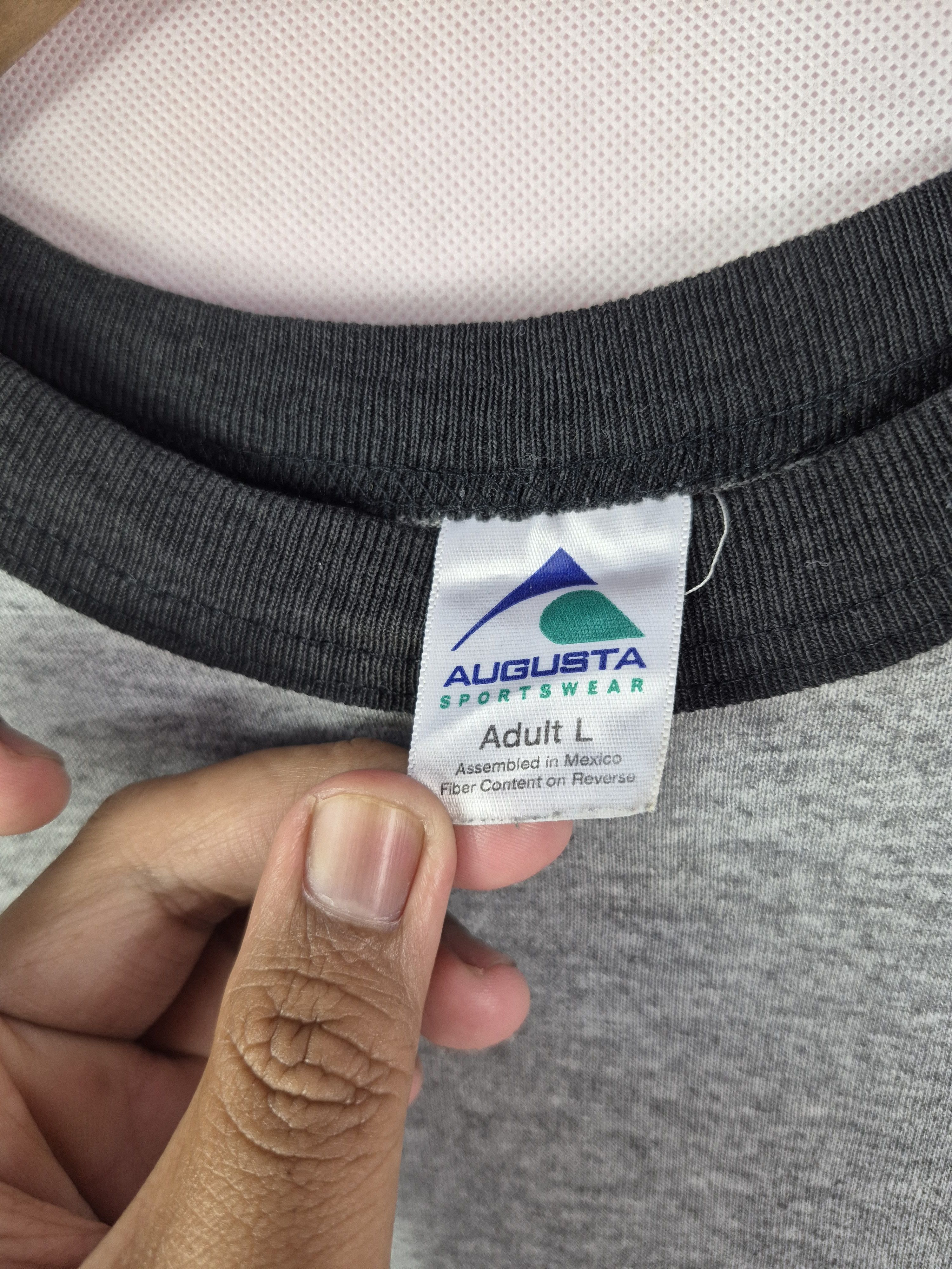 Vintage 🔥 Vintage Plain Augusta 3 Quarter Tee Band Tee Size US L / EU 52-54 / 3 - 3 Thumbnail