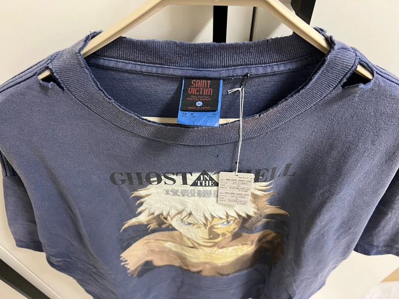 Saint Michael Saint Michael Ghost in the shell figures have short sleeve Size US XL / EU 56 / 4 - 7 Thumbnail