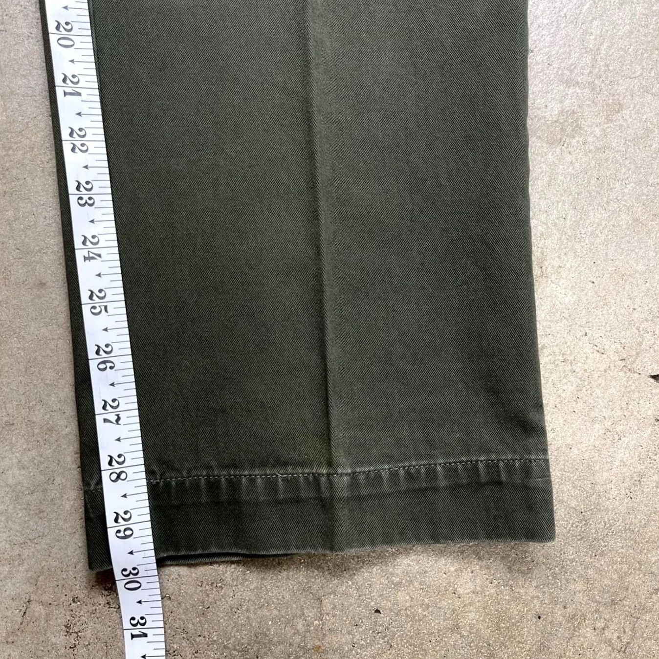 Polo Ralph Lauren VINTAGE Polo Ralph Lauren Chinos Green trousers 34x30 flat front Size US S / EU 44-46 / 1 - 5 Thumbnail