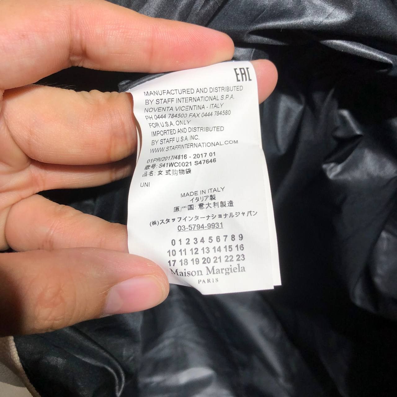Maison Margiela Maison Martin Margiela 20th Anniversary Tote bag Size ONE SIZE - 8 Thumbnail