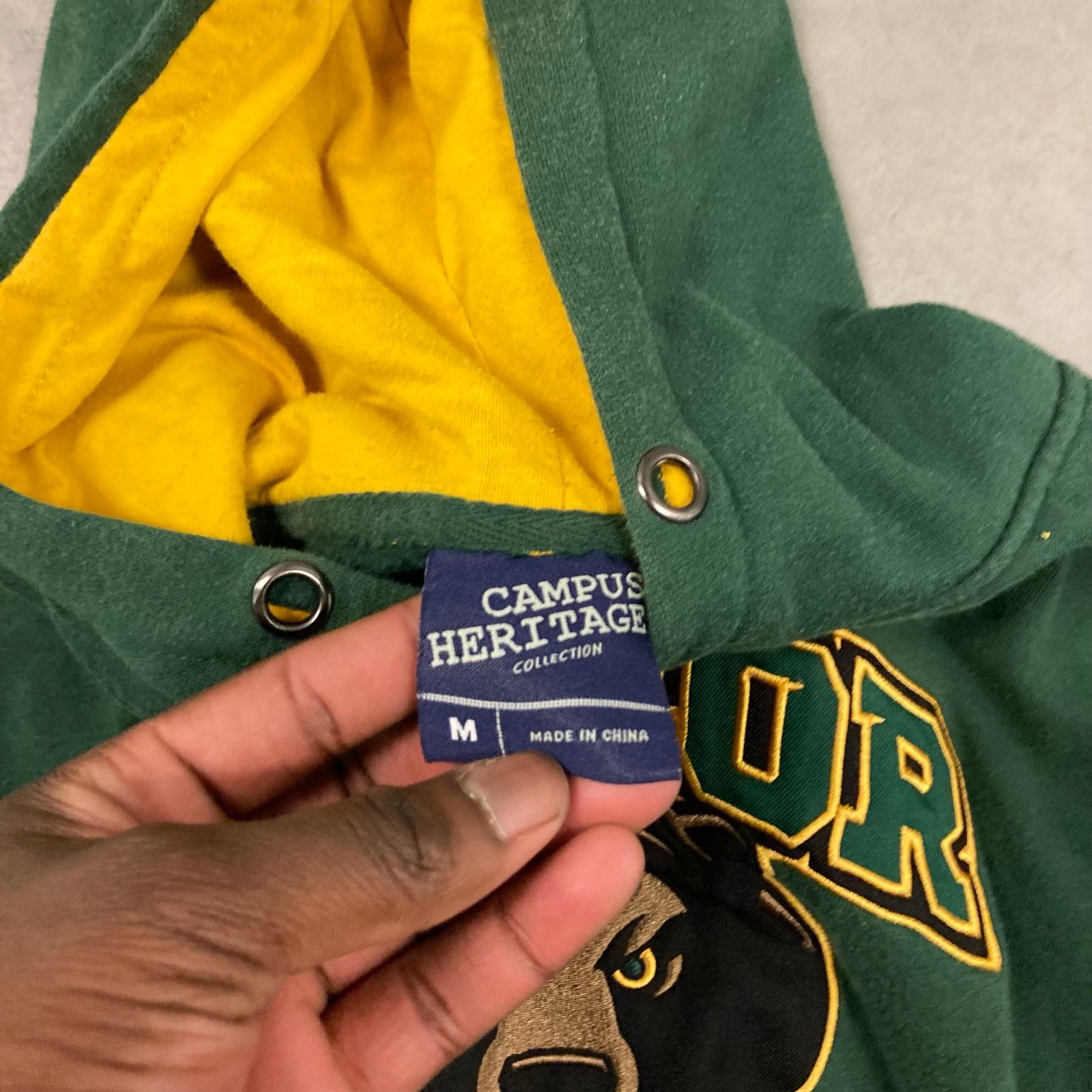 Vintage vintage y2k Baylor university hoodie Size US M / EU 48-50 / 2 - 3 Thumbnail