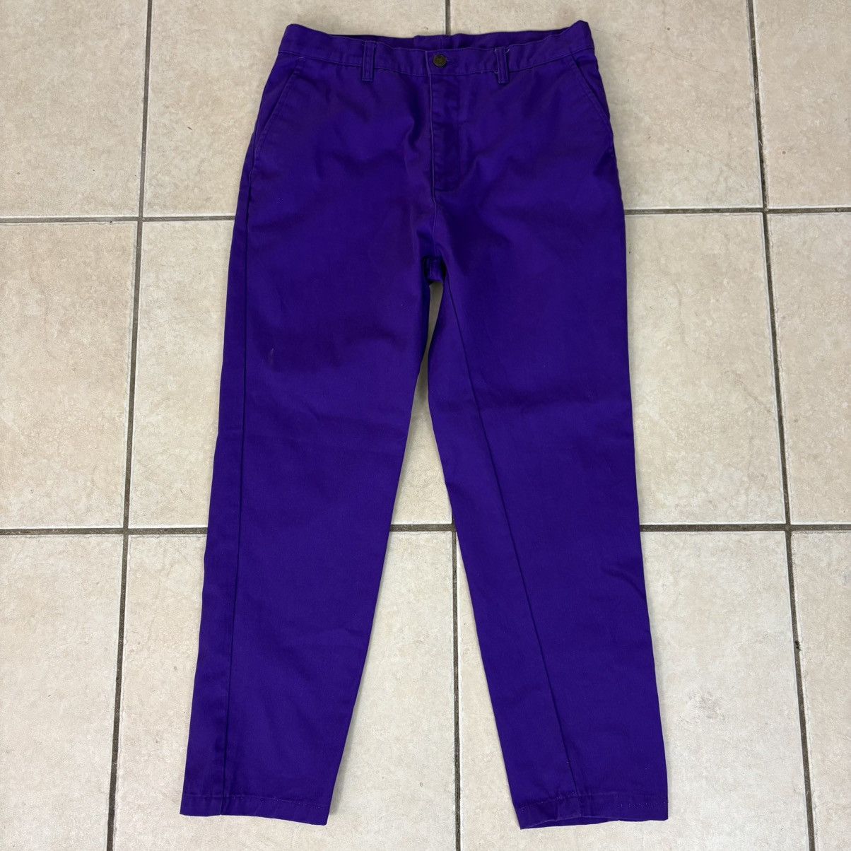 Golf Wang Golf Wang Purple Chino Pants Men's Size 34 Size US 34 / EU 50 - 4 Thumbnail