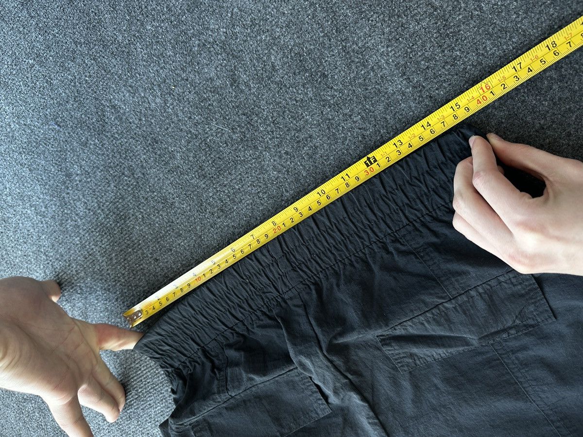 Other 🚨CARGO BAGGY MULTIPOCKET WOMEN PANTS RARE BLACK STRIPE Size 27" / US 4 / IT 40 - 18 Thumbnail