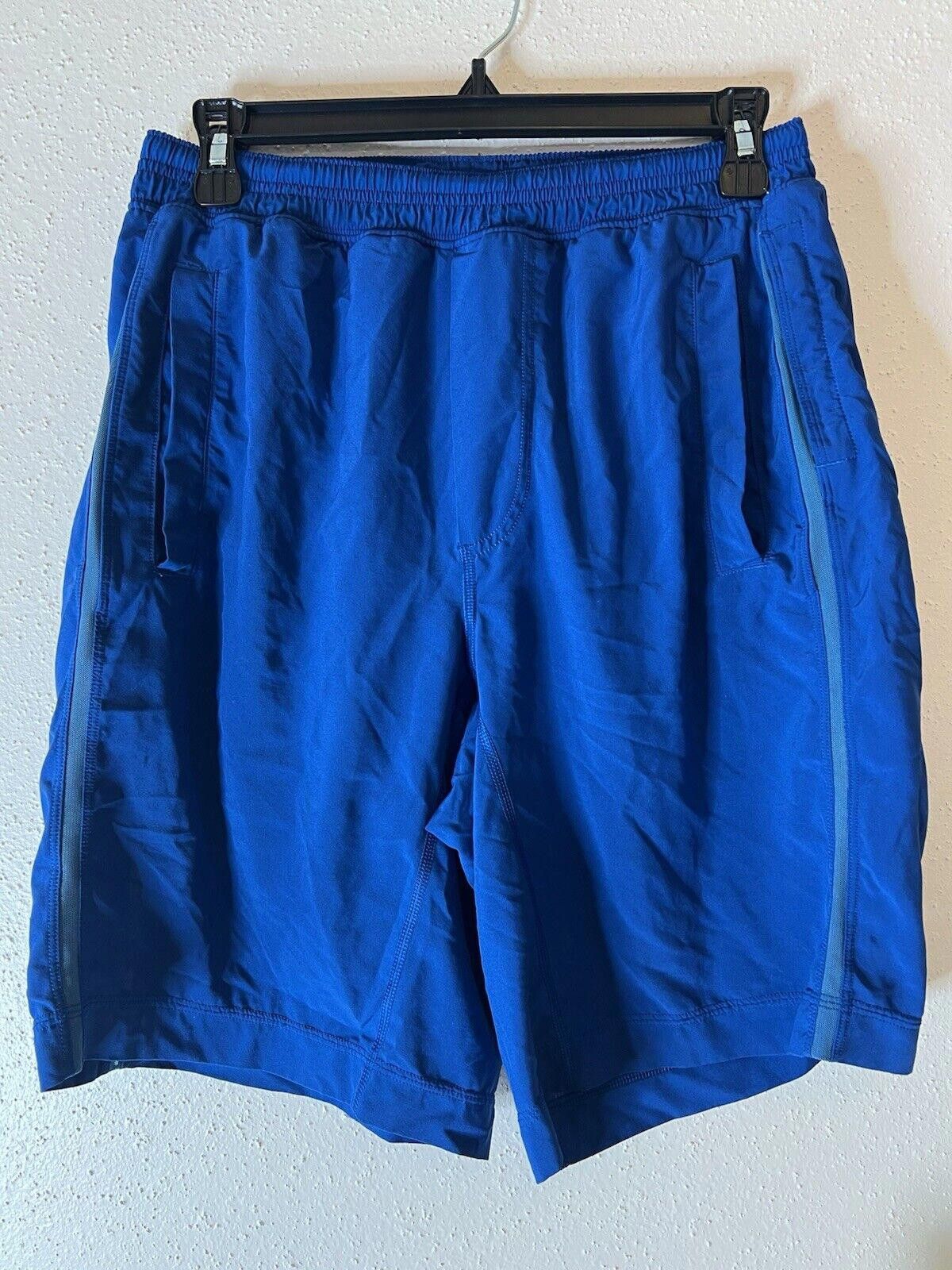 Designer Lululemon Men’s Athletic Shorts Blue Size Small Size US 30 / EU 46 - 1 Thumbnail