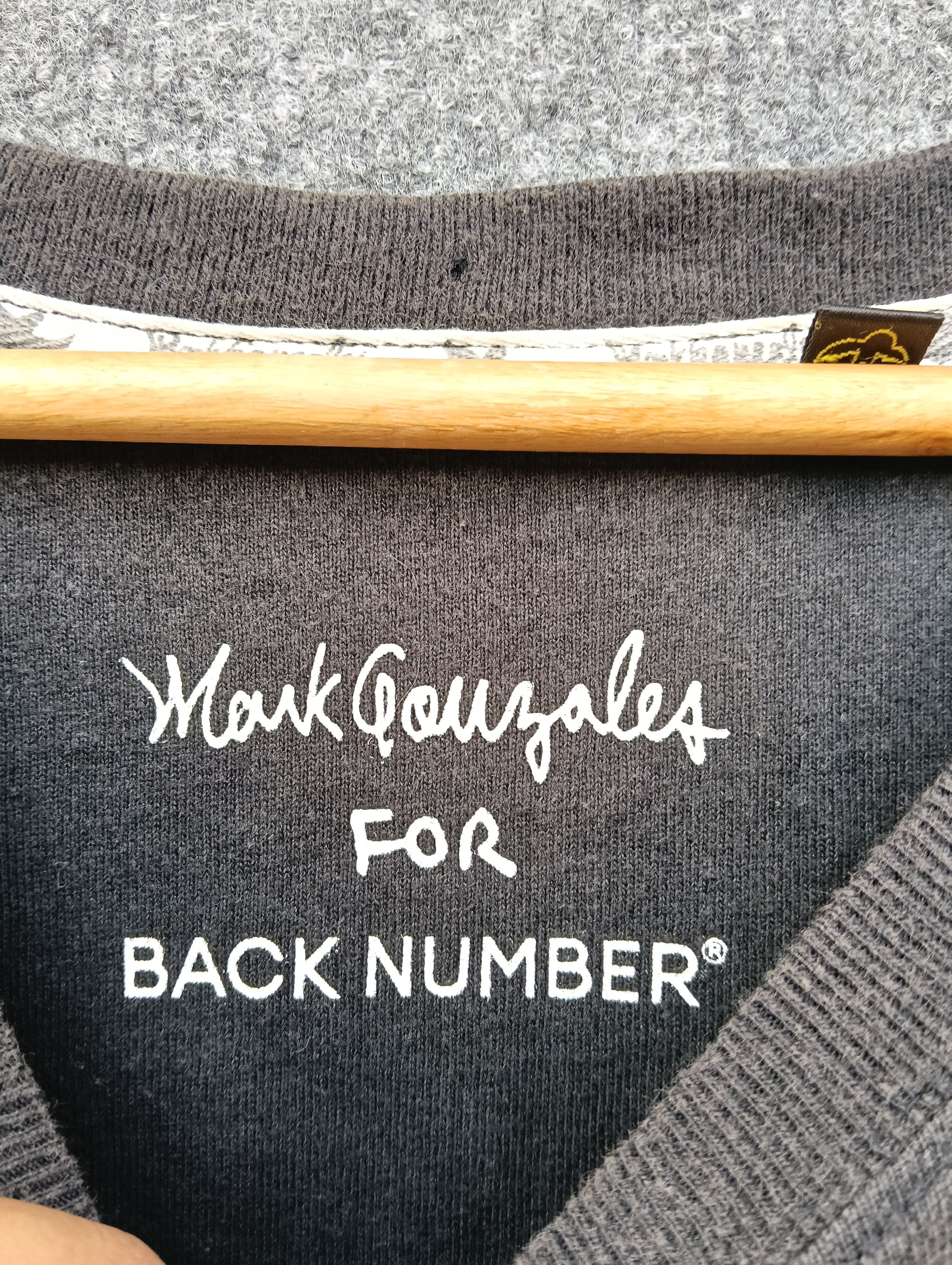 Welcome Skateboards Mark Gonzales x Back Number Faded Black T-shirt Size US XL / EU 56 / 4 - 4 Thumbnail