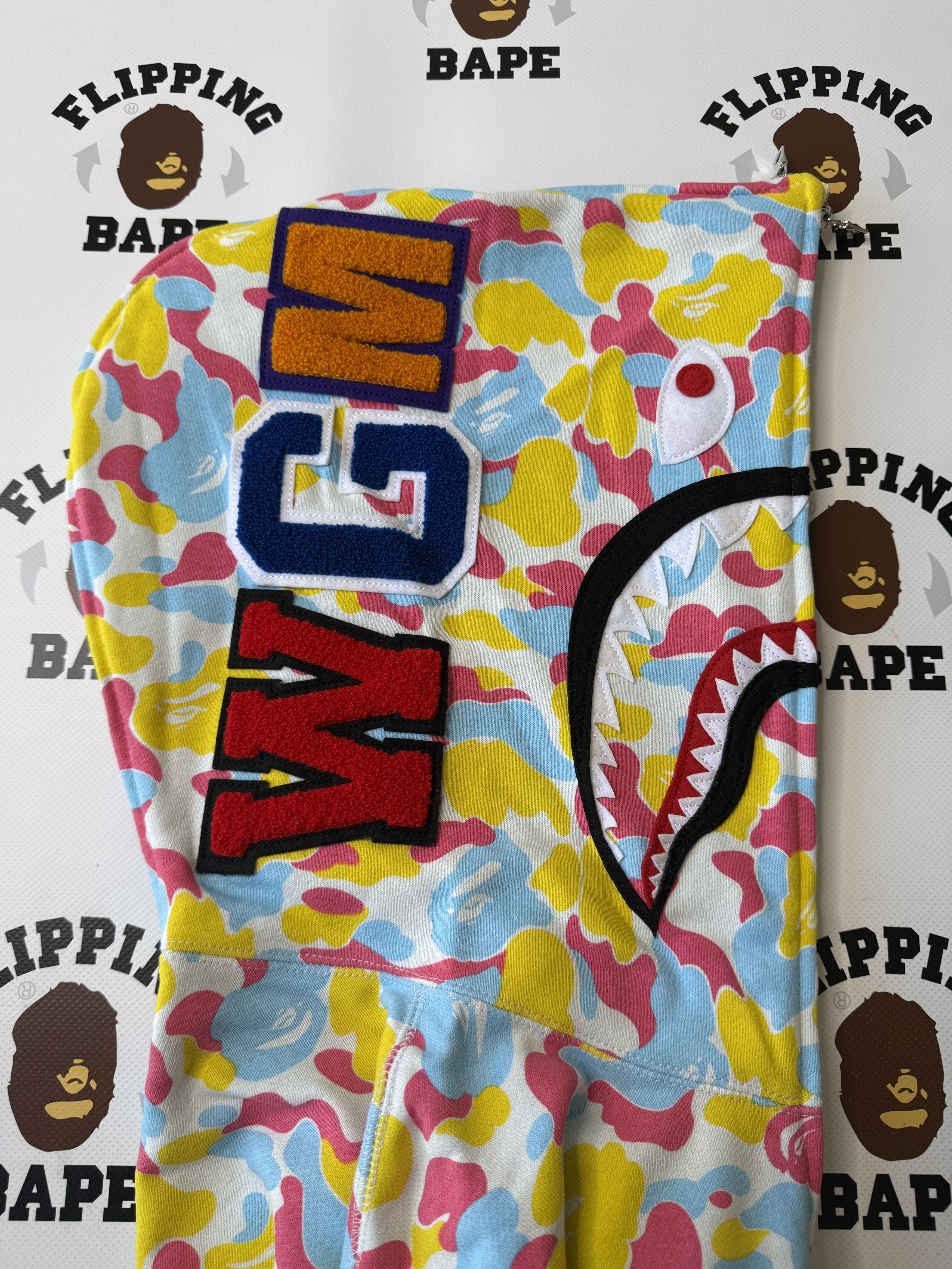 Bape BAPE SANYA SEPARATE SHARK FULL ZIP HOODIE Size US M / EU 48-50 / 2 - 5 Thumbnail