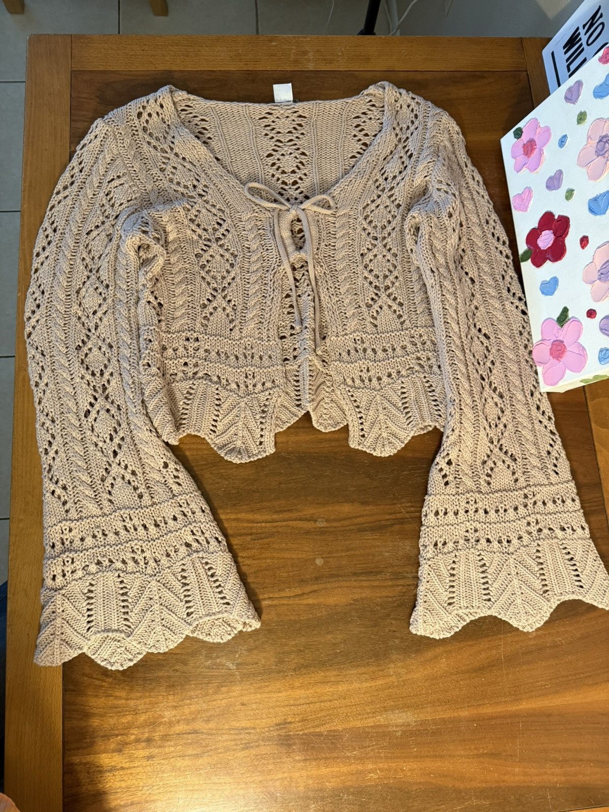 Venus Beautiful Venus Boho sweater! Size M / US 6-8 / IT 42-44 - 2 Thumbnail