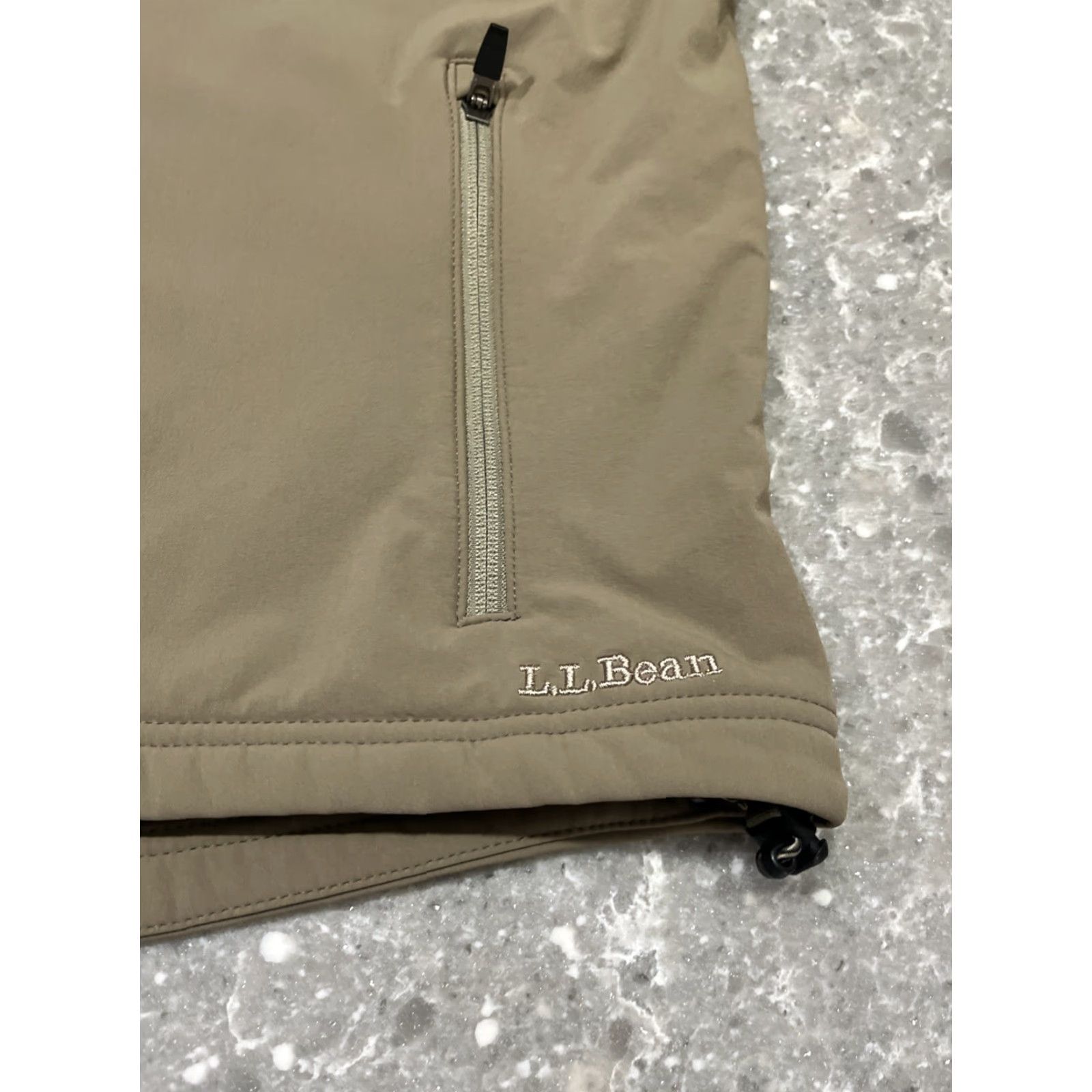 Vintage LL Bean Vest Mens XL Brown Soft Shell Zip Pockets Outdoors Hiking Size US XL / EU 56 / 4 - 2 Thumbnail