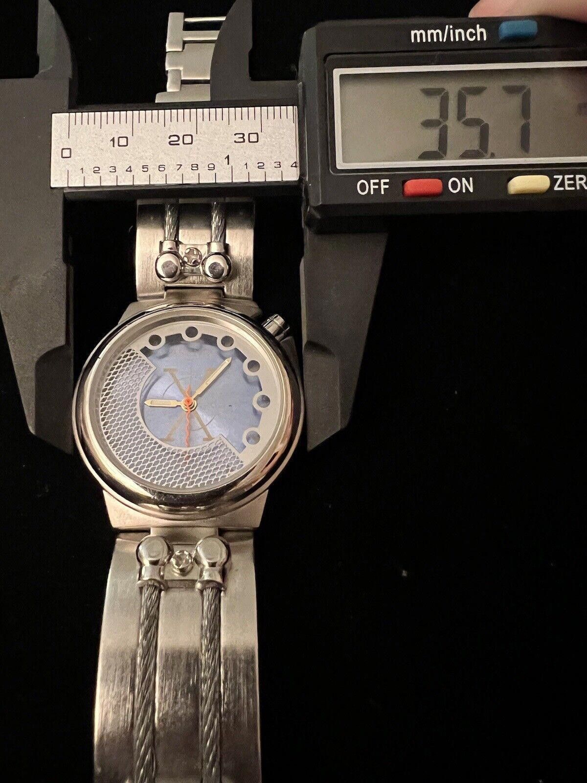 Designer Arenix Stainless Steel Watch New Battery Working Size ONE SIZE - 2 Thumbnail