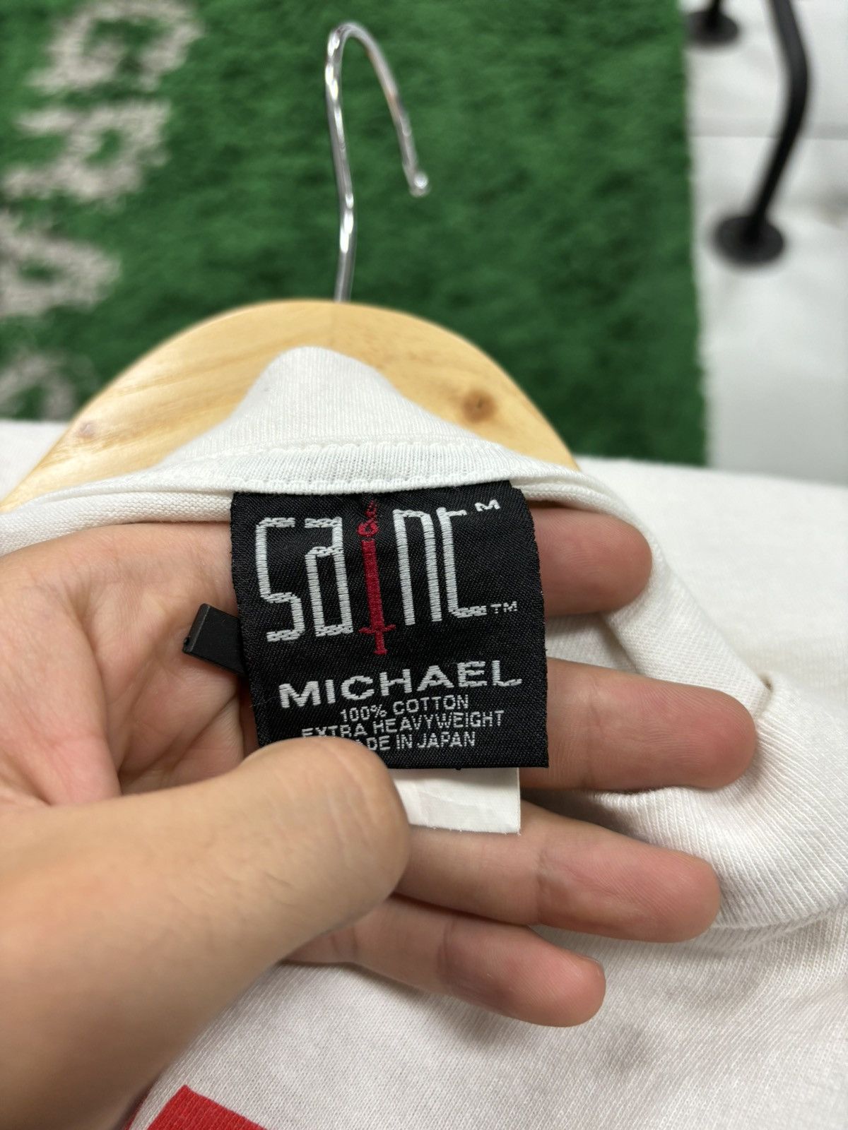 Saint Michael Saint Michael MX6 White Spiral R Shirt Medium Size US M / EU 48-50 / 2 - 2 Thumbnail