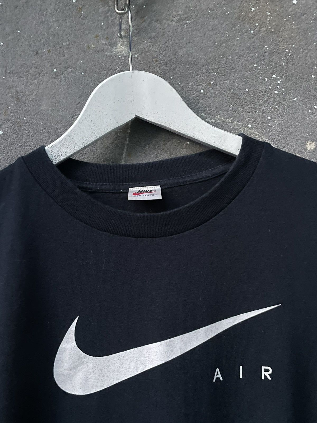 Nike × Vintage Vintage Nike Tn T-Shirt 90’s Air Drill Y2K Swoosh Size US M / EU 48-50 / 2 - 5 Thumbnail