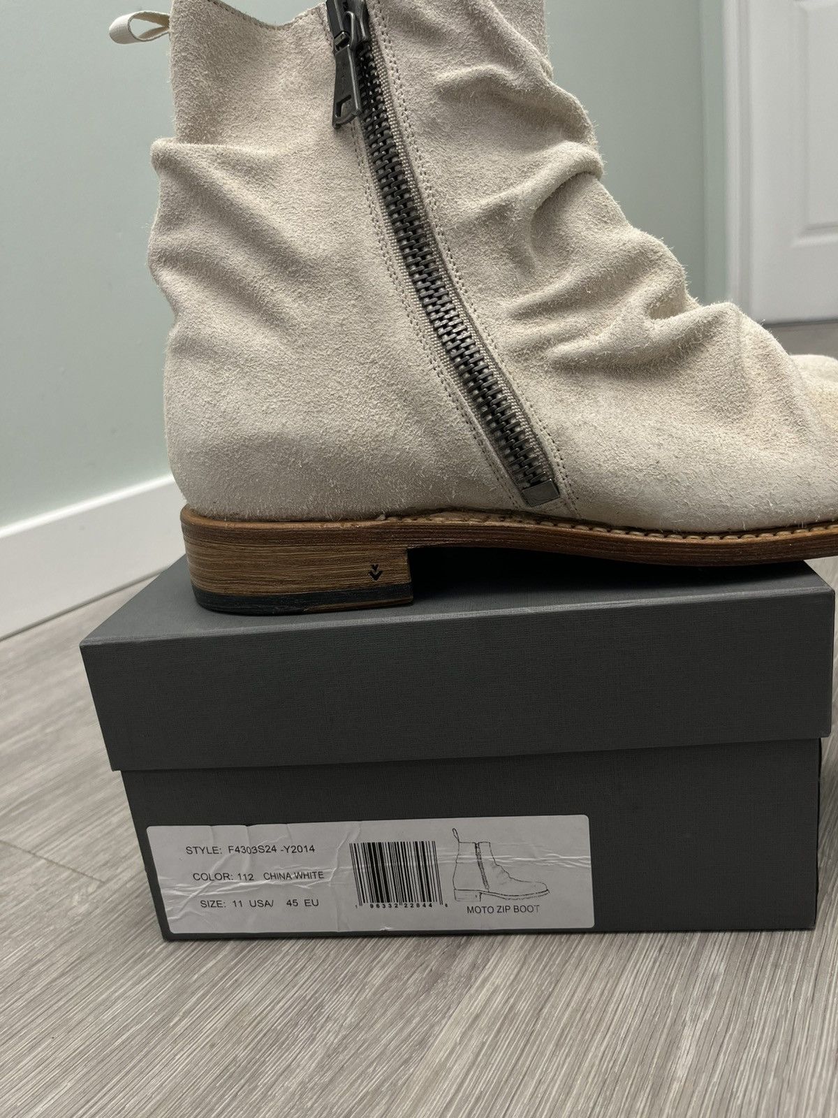 John Varvatos Moto zip boot size 11 Size US 11 / EU 44 - 10 Thumbnail