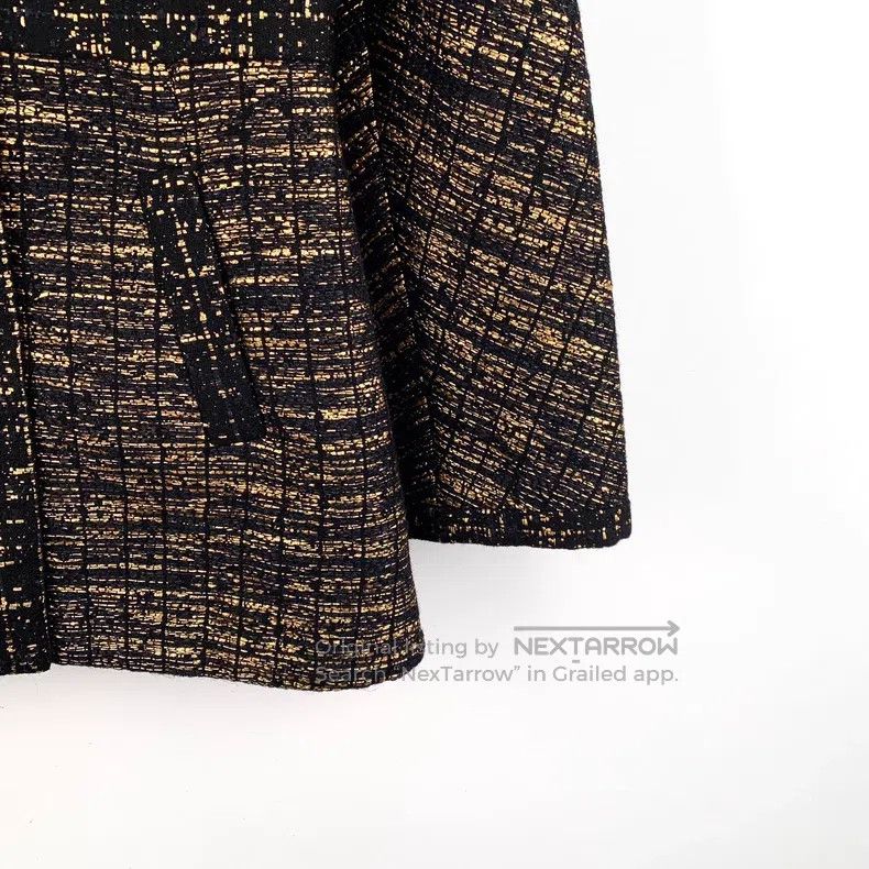 Chanel Chanel Black and brown wool V-neck single-breasted long-sl Size XXS / US 00 / IT 34 - 4 Thumbnail