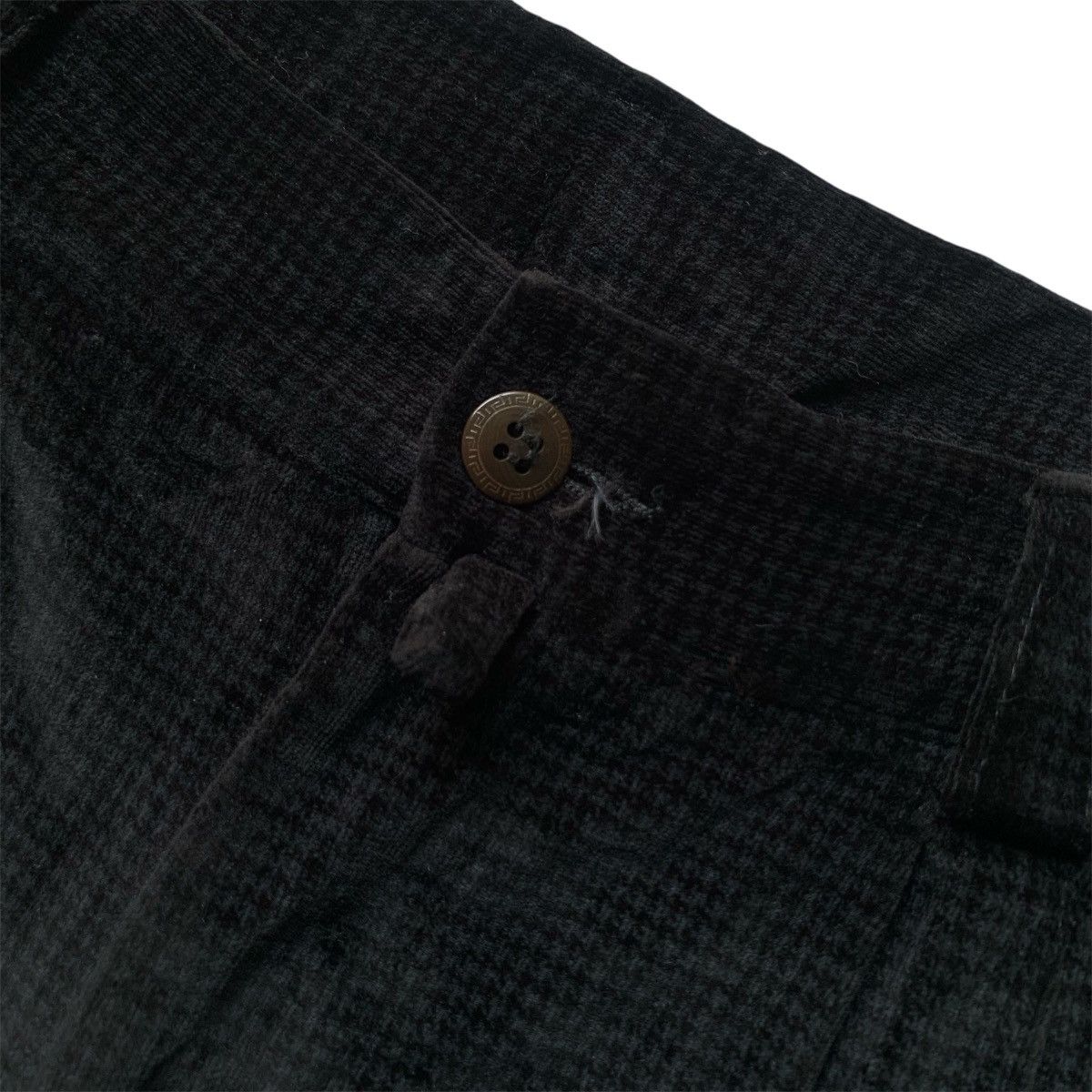 Versace Vintage gianni versace houndstooth pattern pleated corduroy Size US 30 / EU 46 - 5 Thumbnail